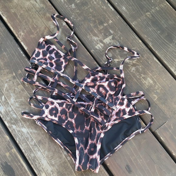 One Teaspoon Other - Cage Swim Suit One Teaspoon Other - Cage Swim Suit